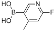 6-Fluoro-4-methylpyridin-3-ylboronic acidStructure,1072944-18-3Structure 6-Fluoro-4-methylpyridin-3-ylboronic acid Structure,1072944-18-3Structure