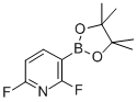 Pyridine, 2,6-difluoro-3-(4,4,5,5-tetramethyl-1,3,2-dioxaborolan-2-yl)-Structure,1072945-00-6Structure Pyridine, 2,6-difluoro-3-(4,4,5,5-tetramethyl-1,3,2-dioxaborolan-2-yl)- Structure,1072945-00-6Structure