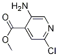 5-氨基-2-氯異煙酸甲酯結(jié)構(gòu)式_1073182-59-8結(jié)構(gòu)式