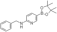 2-Pyridinamine, N-(phenylmethyl)-5-(4,4,5,5-tetramethyl-1,3,2-dioxaborolan-2-yl)-Structure,1073354-27-4Structure 2-Pyridinamine, N-(phenylmethyl)-5-(4,4,5,5-tetramethyl-1,3,2-dioxaborolan-2-yl)- Structure,1073354-27-4Structure