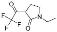 (9ci)-1-乙基-3-(三氟乙?；?-2-吡咯烷酮結(jié)構(gòu)式_107470-29-1結(jié)構(gòu)式