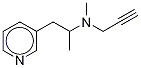 N,a-dimethyl-n-2-propynyl-(3-pyridinyl)ethanamineStructure,1076198-88-3Structure N,a-dimethyl-n-2-propynyl-(3-pyridinyl)ethanamine Structure,1076198-88-3Structure