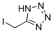5-碘基甲基-1H-四唑結(jié)構(gòu)式_107933-72-2結(jié)構(gòu)式