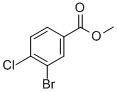 3-Bromo-4-chloro-benzoic acid methyl ester Structure,107947-17-1Structure