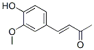 4-(4-Hydroxy-3-methoxyphenyl)-3-buten-2-one Structure,1080-12-2Structure