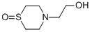 1-Oxide-4-thiomorpholine ethanolStructure,108099-42-9Structure 1-Oxide-4-thiomorpholine ethanol Structure,108099-42-9Structure