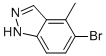 1H-Indazole, 5-bromo-4-methyl-Structure,1082041-34-6Structure 1H-Indazole, 5-bromo-4-methyl- Structure,1082041-34-6Structure