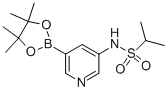 N-(5-(4,4,5,5-Tetramethyl-1,3,2-dioxaborolan-2-yl)pyridin-3-yl)propane-2-sulfomideStructure,1083326-57-1Structure N-(5-(4,4,5,5-Tetramethyl-1,3,2-dioxaborolan-2-yl)pyridin-3-yl)propane-2-sulfomide Structure,1083326-57-1Structure