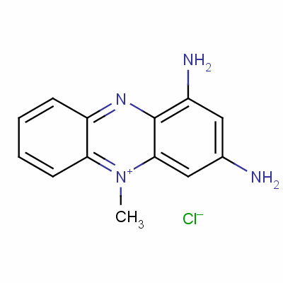 1,3-Diamino-5-methylphenazinium chlorideStructure,1084-43-1Structure 1,3-Diamino-5-methylphenazinium chloride Structure,1084-43-1Structure