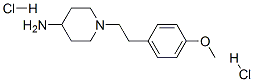 4-Amino-1-(4-methoxyphenethyl)piperidine dihydrochlorideStructure,108555-25-5Structure 4-Amino-1-(4-methoxyphenethyl)piperidine dihydrochloride Structure,108555-25-5Structure