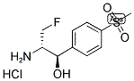 (1R,2R)-2-氨基-3-氟-1-[4-(甲基磺?；?苯基]-1-丙醇鹽酸鹽(1:1)結(jié)構(gòu)式_108656-33-3結(jié)構(gòu)式