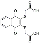2,3-Bis(mercaptoacetic acid)-1,4-naphthalenedioneStructure,108900-05-6Structure 2,3-Bis(mercaptoacetic acid)-1,4-naphthalenedione Structure,108900-05-6Structure