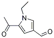 1H-pyrrole-3-carboxaldehyde, 5-acetyl-1-ethyl-(9ci)Structure,109060-53-9Structure 1H-pyrrole-3-carboxaldehyde, 5-acetyl-1-ethyl-(9ci) Structure,109060-53-9Structure