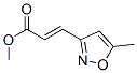 2-Propenoicacid,3-(5-methyl-3-isoxazolyl)-,methylester(9ci)Structure,109203-36-3Structure 2-Propenoicacid,3-(5-methyl-3-isoxazolyl)-,methylester(9ci) Structure,109203-36-3Structure