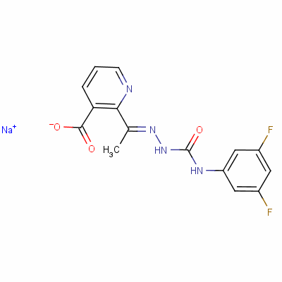 Diflufenzopyr sodium saltStructure,109293-98-3Structure Diflufenzopyr sodium salt Structure,109293-98-3Structure