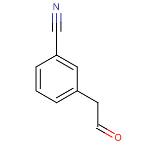 3-(2-氧代乙基)苯甲腈結(jié)構(gòu)式_109346-98-7結(jié)構(gòu)式