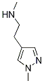 N-methyl-2-(1-methyl-1H-pyrazol-4-yl)ethanamineStructure,1093879-63-0Structure N-methyl-2-(1-methyl-1H-pyrazol-4-yl)ethanamine Structure,1093879-63-0Structure