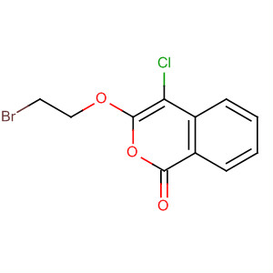 3-(2-Bromoethoxy)-4-chloroisocoumarinStructure,109532-13-0Structure 3-(2-Bromoethoxy)-4-chloroisocoumarin Structure,109532-13-0Structure