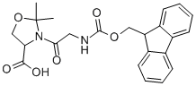 Fmoc-gly-d-ser(psi(me,me)-pro)-oh結(jié)構(gòu)式_1095952-22-9結(jié)構(gòu)式