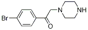 Ethanone, 1-(4-bromophenyl)-2-(1-piperazinyl)-Structure,109607-56-9Structure Ethanone, 1-(4-bromophenyl)-2-(1-piperazinyl)- Structure,109607-56-9Structure