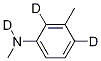 N,3-二甲基苯胺-d3結(jié)構(gòu)式_1097898-06-0結(jié)構(gòu)式
