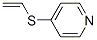 Pyridine, 4-(ethenylthio)-(9ci)Structure,109876-48-4Structure Pyridine, 4-(ethenylthio)-(9ci) Structure,109876-48-4Structure