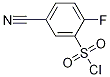 5-Cyano-2-fluorobenzene-1-sulfonyl chlorideStructure,1101120-80-2Structure 5-Cyano-2-fluorobenzene-1-sulfonyl chloride Structure,1101120-80-2Structure