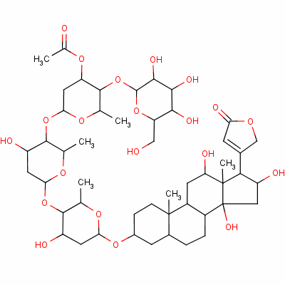 Lanatoside d Structure,11030-31-2Structure