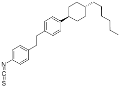 1-(4-反式-己基環(huán)己基)-4-[2-(4-異硫代氰酰基苯基)乙基]苯結(jié)構(gòu)式_110499-95-1結(jié)構(gòu)式