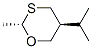 反式-(9ci)-2-甲基-5-(1-甲基乙基)-1,3-氧硫雜環(huán)己烷結(jié)構(gòu)式_110523-71-2結(jié)構(gòu)式