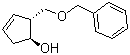 (1S,2r)-2-(benzyloxymethyl)-1-hydroxy-3-cyclopenteneStructure,110567-21-0Structure (1S,2r)-2-(benzyloxymethyl)-1-hydroxy-3-cyclopentene Structure,110567-21-0Structure