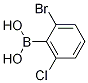 2-Bromo-6-chlorophenylboronic acidStructure,1107580-65-3Structure 2-Bromo-6-chlorophenylboronic acid Structure,1107580-65-3Structure