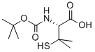 (R)-2-((tert-butoxycarbonyl)amino)-3-mercapto-3-methylbutanoicacidStructure,110763-40-1Structure (R)-2-((tert-butoxycarbonyl)amino)-3-mercapto-3-methylbutanoicacid Structure,110763-40-1Structure