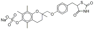 Troglitazone sulfate sodiumStructure,110765-08-7Structure Troglitazone sulfate sodium Structure,110765-08-7Structure