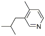Pyridine, 4-methyl-3-(2-methylpropyl)-(9ci)Structure,110823-92-2Structure Pyridine, 4-methyl-3-(2-methylpropyl)-(9ci) Structure,110823-92-2Structure