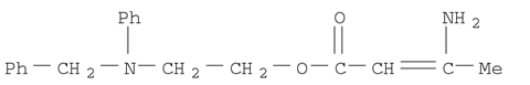3-Amino-but-2-enoic acid 2-(benzyl-phenyl-amino)-ethyl esterStructure,111011-79-1Structure 3-Amino-but-2-enoic acid 2-(benzyl-phenyl-amino)-ethyl ester Structure,111011-79-1Structure