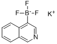 Potassium isoquinoline-4-trifluoroborateStructure,1111733-07-3Structure Potassium isoquinoline-4-trifluoroborate Structure,1111733-07-3Structure