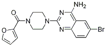 (4-(4-Amino-6-bromoquinazolin-2-yl)piperazin-1-yl)(furan-2-yl)methanoneStructure,111218-69-0Structure (4-(4-Amino-6-bromoquinazolin-2-yl)piperazin-1-yl)(furan-2-yl)methanone Structure,111218-69-0Structure