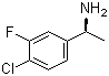 (R)-1-(4-chloro-3-fluorophenyl)ethanamine Structure,1114559-14-6Structure