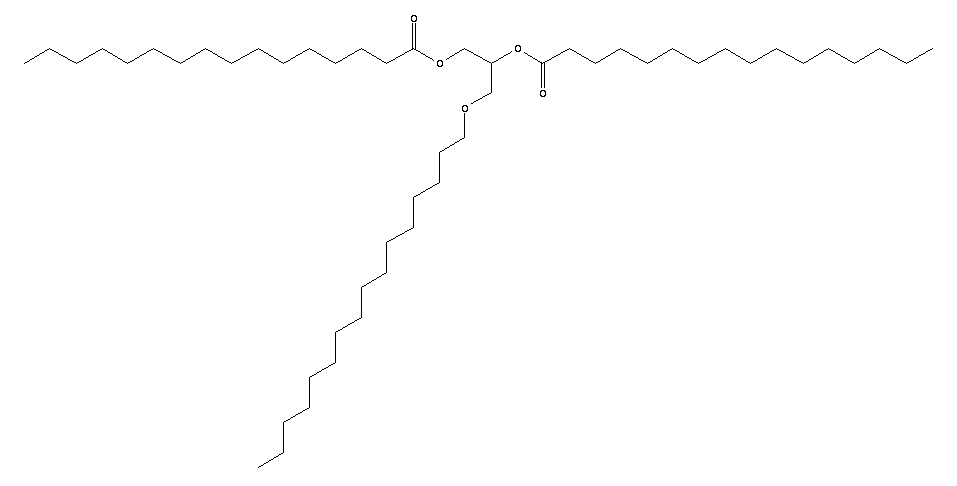 1,2-Dipalmitoyl-3-o-hexadecyl-rac-glycerolStructure,1116-45-6Structure 1,2-Dipalmitoyl-3-o-hexadecyl-rac-glycerol Structure,1116-45-6Structure