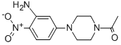 1-Acetyl-4-(3-amino-4-nitrophenyl)piperazineStructure,111861-03-1Structure 1-Acetyl-4-(3-amino-4-nitrophenyl)piperazine Structure,111861-03-1Structure