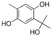 1,4-Benzenediol, 2-(1-hydroxy-1-methylethyl)-5-methyl-Structure,111917-57-8Structure 1,4-Benzenediol, 2-(1-hydroxy-1-methylethyl)-5-methyl- Structure,111917-57-8Structure