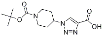 1-(1-(Tert-butoxycarbonyl)piperidin-4-yl)-1h-1,2,3-triazole-4-carboxylic acidStructure,1119452-31-1Structure 1-(1-(Tert-butoxycarbonyl)piperidin-4-yl)-1h-1,2,3-triazole-4-carboxylic acid Structure,1119452-31-1Structure