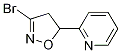 2-(3-Bromo-4,5-dihydro-5-isoxazolyl)pyridineStructure,1120215-06-6Structure 2-(3-Bromo-4,5-dihydro-5-isoxazolyl)pyridine Structure,1120215-06-6Structure