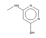 6-(Methylamino)pyrimidin-4-olStructure,1122-67-4Structure 6-(Methylamino)pyrimidin-4-ol Structure,1122-67-4Structure