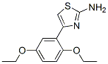 4-(2,5-Diethoxyphenyl)-1,3-thiazol-2-amineStructure,112434-78-3Structure 4-(2,5-Diethoxyphenyl)-1,3-thiazol-2-amine Structure,112434-78-3Structure