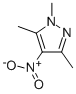 1,3,5-Trimethyl-4-nitro-1h-pyrazoleStructure,1125-30-0Structure 1,3,5-Trimethyl-4-nitro-1h-pyrazole Structure,1125-30-0Structure