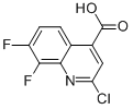 4-Quinolinecarboxylic acid, 2-chloro-7,8-difluoro-Structure,1125702-50-2Structure 4-Quinolinecarboxylic acid, 2-chloro-7,8-difluoro- Structure,1125702-50-2Structure