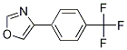 4-[4-三氟甲基苯基]惡唑結(jié)構(gòu)式_1126636-40-5結(jié)構(gòu)式