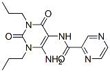 (9CI)-N-(6-氨基-1,2,3,4-四氫-2,4-二氧代-1,3-二丙基-5-嘧啶)-吡嗪羧酰胺結(jié)構(gòu)式_112683-78-0結(jié)構(gòu)式